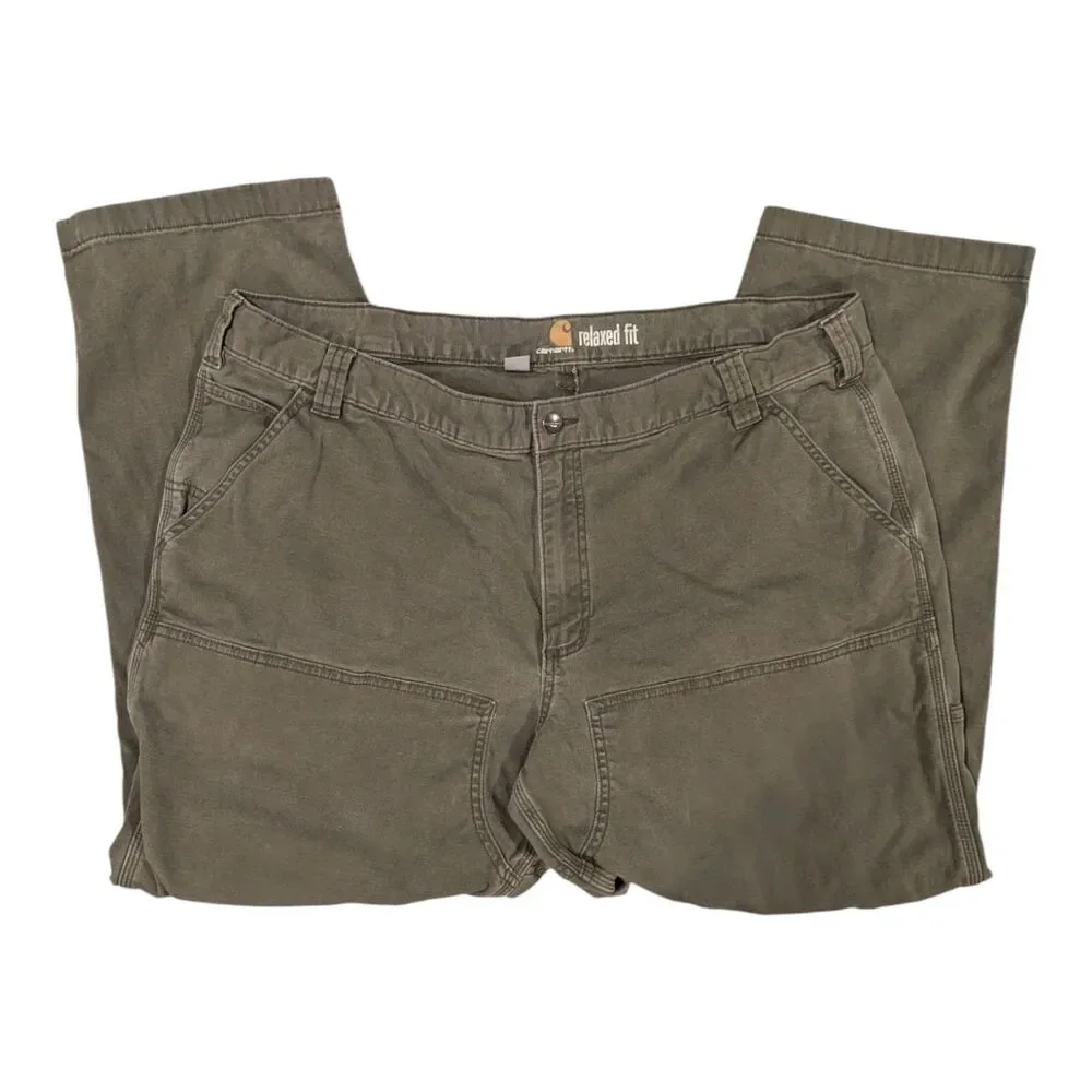 CARHARTT - 102802-217 Men's Rugged Flex Rigby  Relaxed Carpenter Pants - 42x30